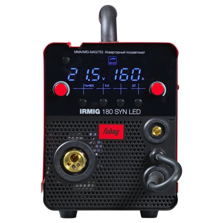 Полуавтомат сварочный инверторный FUBAG IRMIG 180 SYN LED с горелкой 250 А в комплекте в Магадане фото
