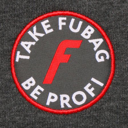 Серо-красная толстовка Fubag с капюшоном  размер XXL в Магадане фото