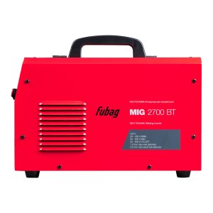 Сварочный инверторный полуавтомат FUBAG MIG 2700 BT со встроенной горелкой в Магадане фото