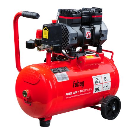 Компрессор безмасляный малошумный FUBAG Свободный Воздух (Free Air) 170/24/1.5 S в Магадане фото