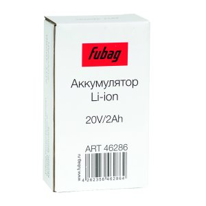 Аккумуляторная батарея FLI5S1P1202 Li-ion к бензиновым газонокосилкам FUBAG с электростартером и минирайдеру (20V/2Ah) в Магадане фото