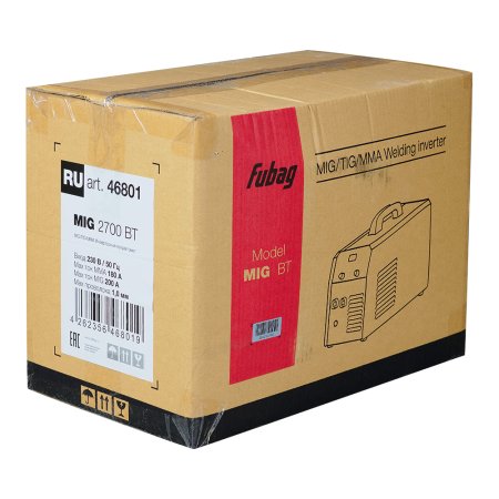 Сварочный инверторный полуавтомат FUBAG MIG 2700 BT со встроенной горелкой в Магадане фото