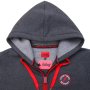 Серо-красная толстовка Fubag с капюшоном  размер L в Магадане фото