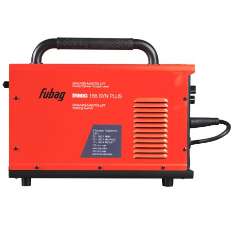 FUBAG Сварочный полуавтомат IRMIG 188 SYN PLUS c горелкой FB 150 3 м + Маска сварщика Хамелеон IR 4-13N M + Порошковая проволока самозащитная FB 71TGS 0.8 мм в ПОДАРОК! в Магадане фото
