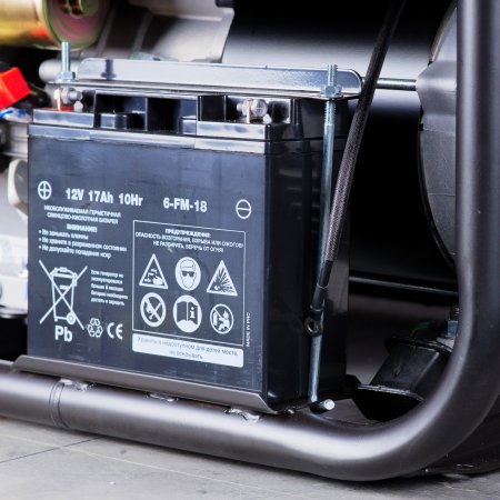 Бензиновый генератор FUBAG BS 9000 A ES с электростартером и коннектором автоматики в Магадане фото