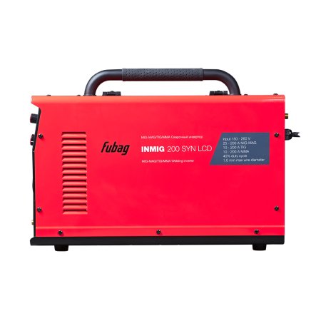 Полуавтомат сварочный FUBAG INMIG 200 SYN LCD (новый дисплей) с горелкой FB 250 3 м (FB 250 Ergo 3 м)  в Магадане фото