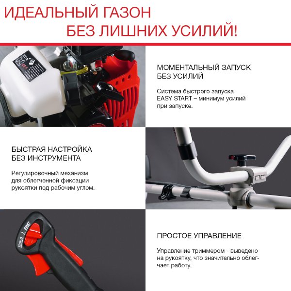 FUBAG Бензиновый триммер FPT 33 + Триммерная леска сечение витой квадрат L 130 м * 2.4 мм в ПОДАРОК в Магадане фото