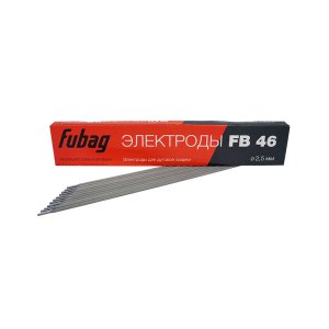 Электрод сварочный FUBAG с рутилово-целлюлозным покрытием FB 46 D2.5 мм (пачка 0.9 кг) в Магадане фото
