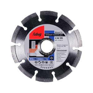 Алмазный отрезной диск FUBAG Universal Pro диам. 125/22.2 в Магадане фото