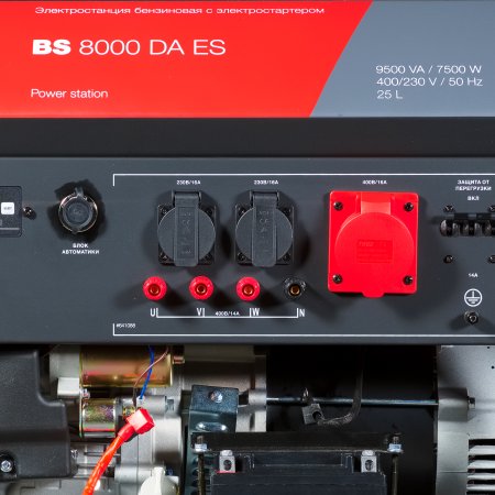 Бензиновый генератор FUBAG BS 8000 DA ES (трехфазный) с электростартером и коннектором автоматики Бензиновый генератор FUBAG BS 8000 DA ES (трехфазный) с электростартером и коннектором автоматики в Магадане фото