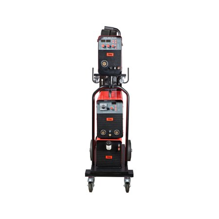 Полуавтомат сварочный FUBAG INMIG 500T DW SYN + подающий механизм DRIVE INMIG DW SYN + шланг-пакет 5 метров 70 мм2 14 pol с жидкостным охлаждением для INMIG 500T DW SYN + горелка FB 500 3m + блок жидкостного охлаждения Cool 70 + тележка для аппаратов в Магадане фото
