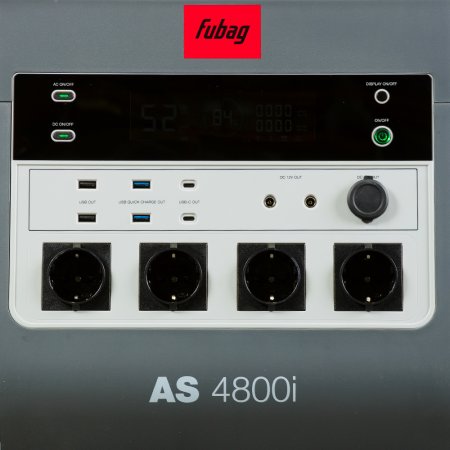 Портативная электростанция FUBAG AS 4800i (аккумулятор LiFePO4) в Магадане фото