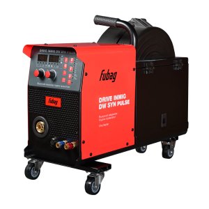 Сварочный полуавтомат_INMIG 500T DW SYN PULSE (арт. 31443) + Подающий механизм DRIVE INMIG DW SYN PULSE (41105) + Горелка FB 550W 3m (31652) + Блок жидкостного охлаждения Cool 70__для арт. 31406_31443_31453_31455_31456_31457_31454 (31409) + Тележка_для ар в Магадане фото