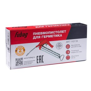 FUBAG Пневмопистолет для консистентной смазки (198л/мин 3бар) в Магадане фото