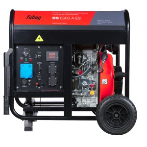 FUBAG Дизельный генератор с электростартером и коннектором автоматики DS 6500 A ES в Магадане фото