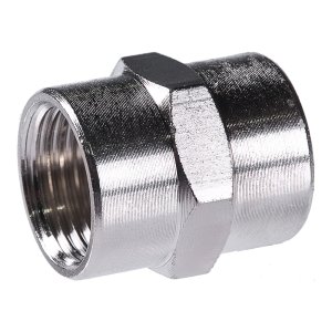 FUBAG Переходник 1/2 дюйма F - 1/2 дюйма F, блистер 1 шт в Магадане фото