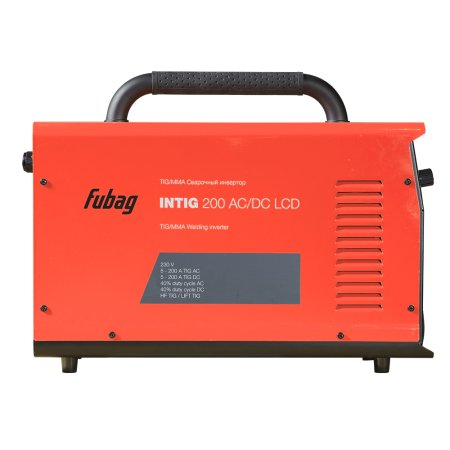 Инвертор сварочный FUBAG INTIG 200 AC/DC Pulse LCD + горелка FB TIG 26 5P  в Магадане фото