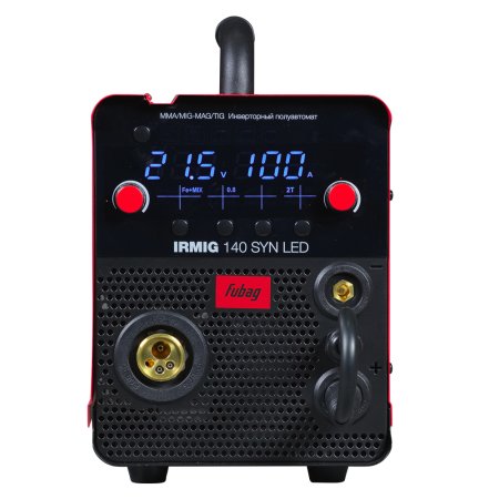 FUBAG Сварочный инверторный полуавтомат IRMIG 140 SYN LED с горелкой 150 А в комплекте в Магадане фото