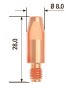 FUBAG Контактный наконечник M6х28 мм ECU D=1.0 мм (10 шт.) в Магадане фото