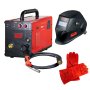Полуавтомат сварочный FUBAG IRMIG 180 (31 432) + горелка FB 250 3m ( FB 250 Ergo 3m) (38443) + маска сварщика Хамелеон IR 9-13N S (38072) + сварочные краги на подкладке красные FWGN 10R (641180)  в Магадане фото