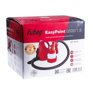 FUBAG Электрический краскораспылитель EasyPaint S500/1.8 с верхним бачком в Магадане фото
