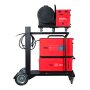 Полуавтомат сварочный FUBAG XMIG 500T DW PULSE  + подающий механизм DRIVE XMIG DW PULSE  + горелка FB 550W 3m  + блок жидкостного охлаждения Cool XMIG  + шланг-пакет 5 метров 95 мм2 14 pol с жидкостным охлаждением + тележка XM в Магадане фото