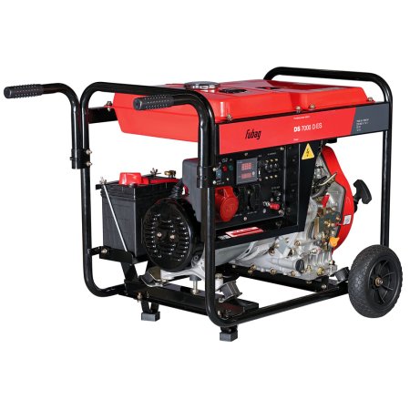 Дизельный генератор (трехфазный) FUBAG DS 7000 D ES с электростартером Дизельный генератор (трехфазный) FUBAG DS 7000 D ES с электростартером