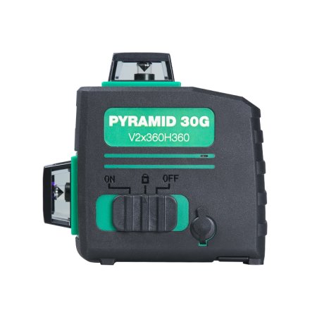 FUBAG уровень лазерный 3D с зеленым лучом Pyramid 30G V2х360H360 в Магадане фото