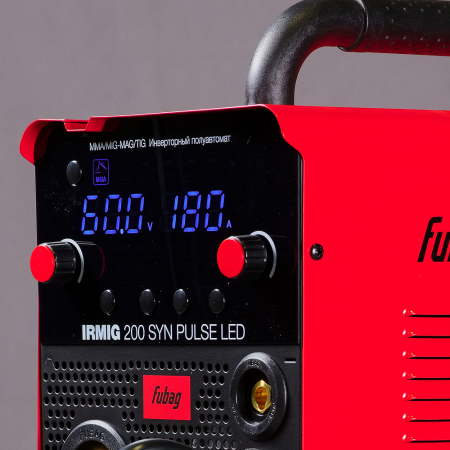 Сварочный полуавтомат FUBAG IRMIG 200 SYN ПУЛЬС (PULSE) LED с горелкой 250 А в комплекте в Магадане фото